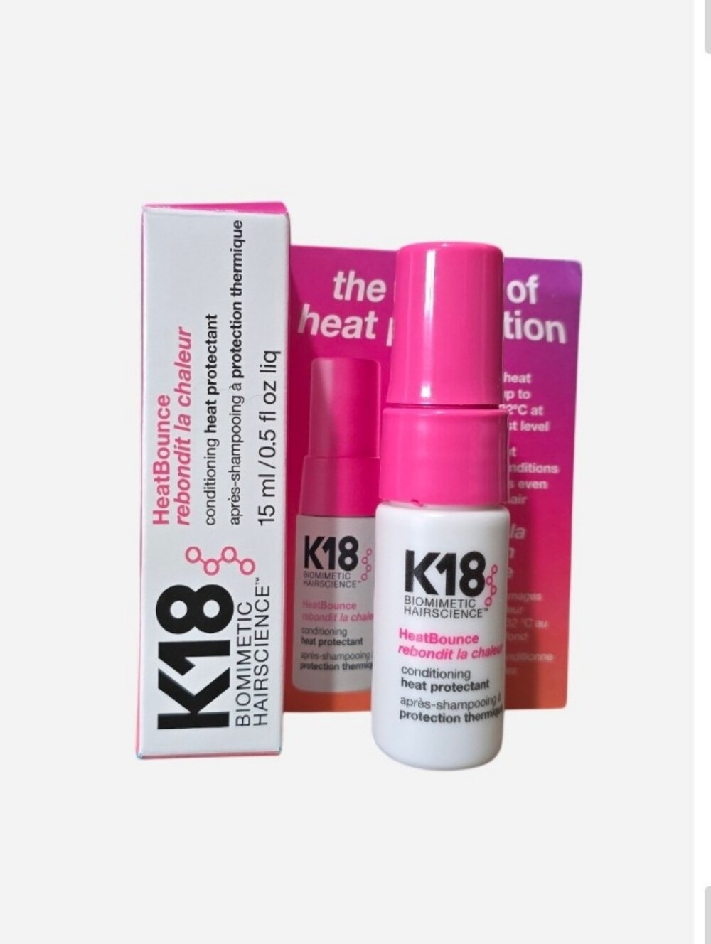 K18nHeatBounce Reconditioning & Heat Protectant